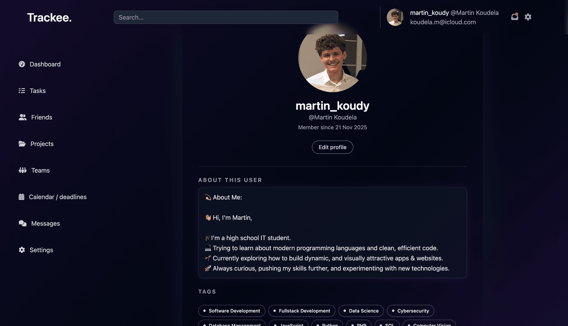 Trackee. — image 2 of 2